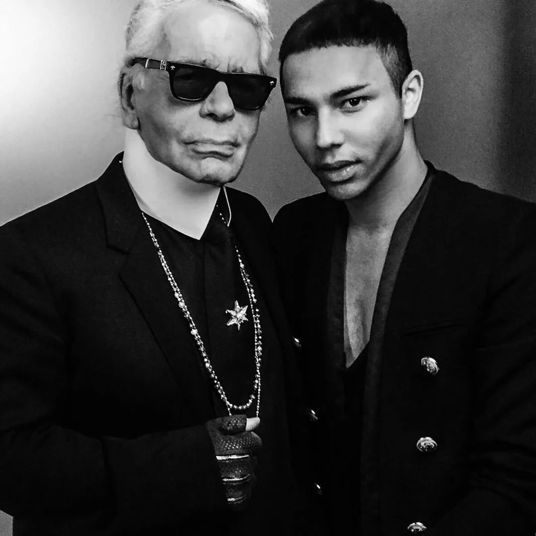 balmain设计师官宣男友祝福了