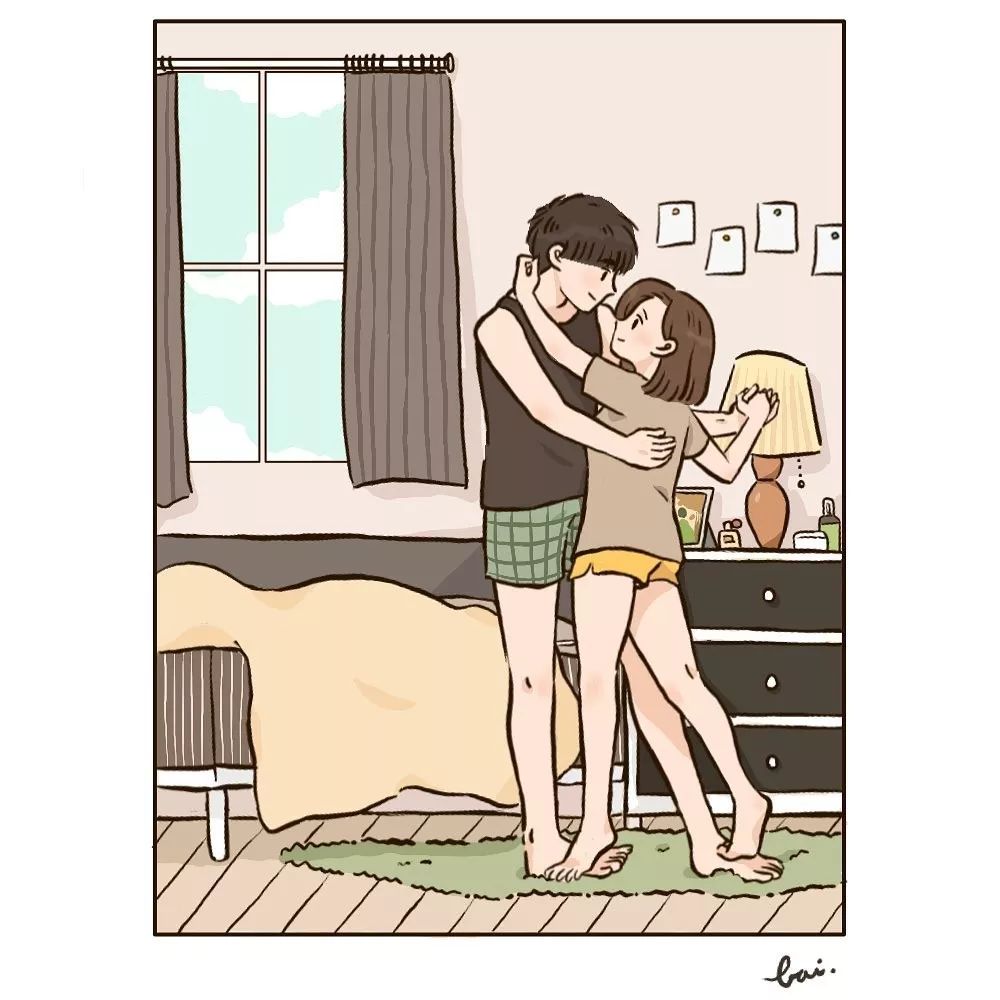 一则关于异地恋的插画看酸也看哭了我