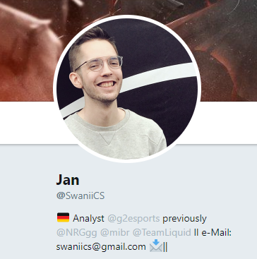 转战欧洲黑豹furia分析师swani宣布加入g2战队