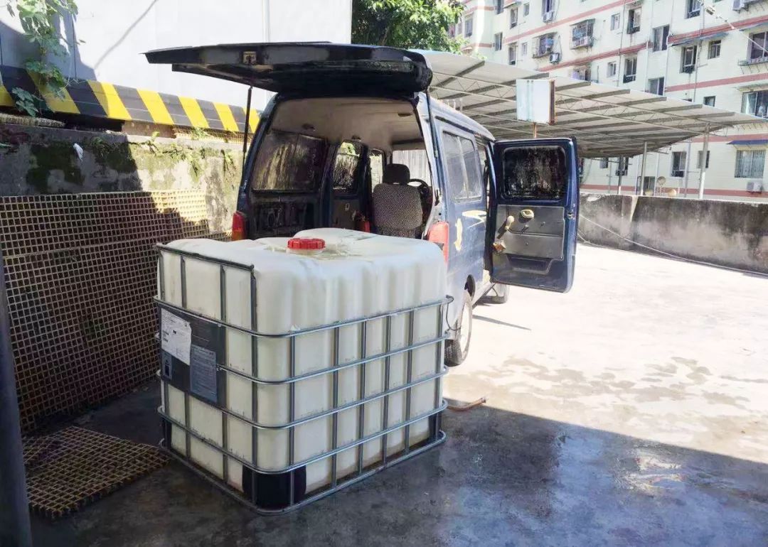 面包车改装成移动加油车结果