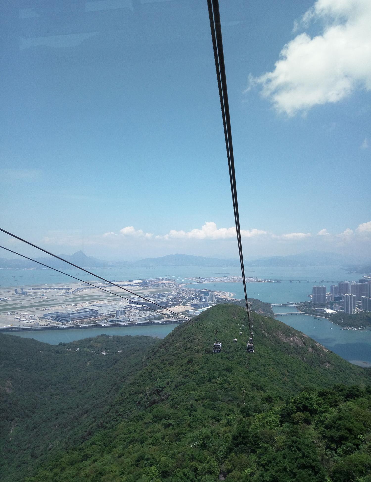 香港之旅,昂坪360缆车走起!大屿山全景一览无余