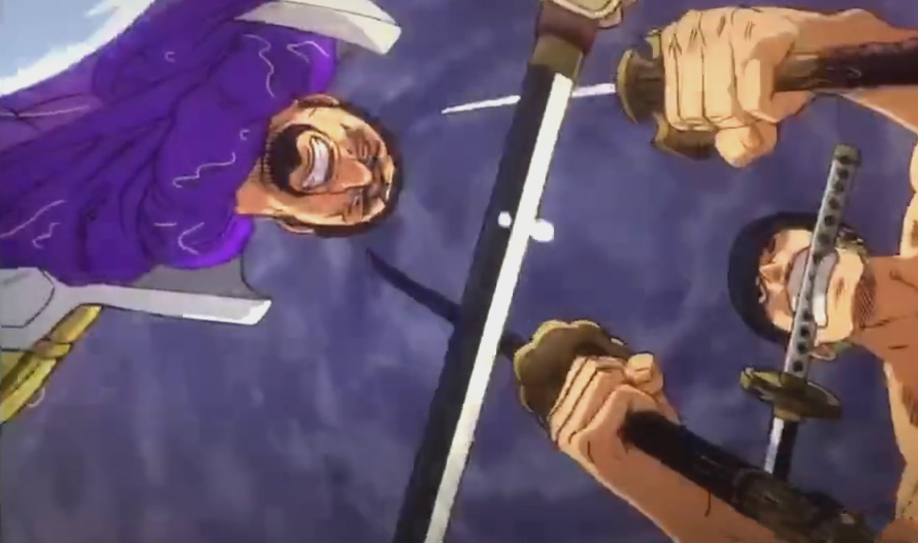 海贼王剧场版索隆全力对抗藤虎100的战斗力鹰眼徒弟加油