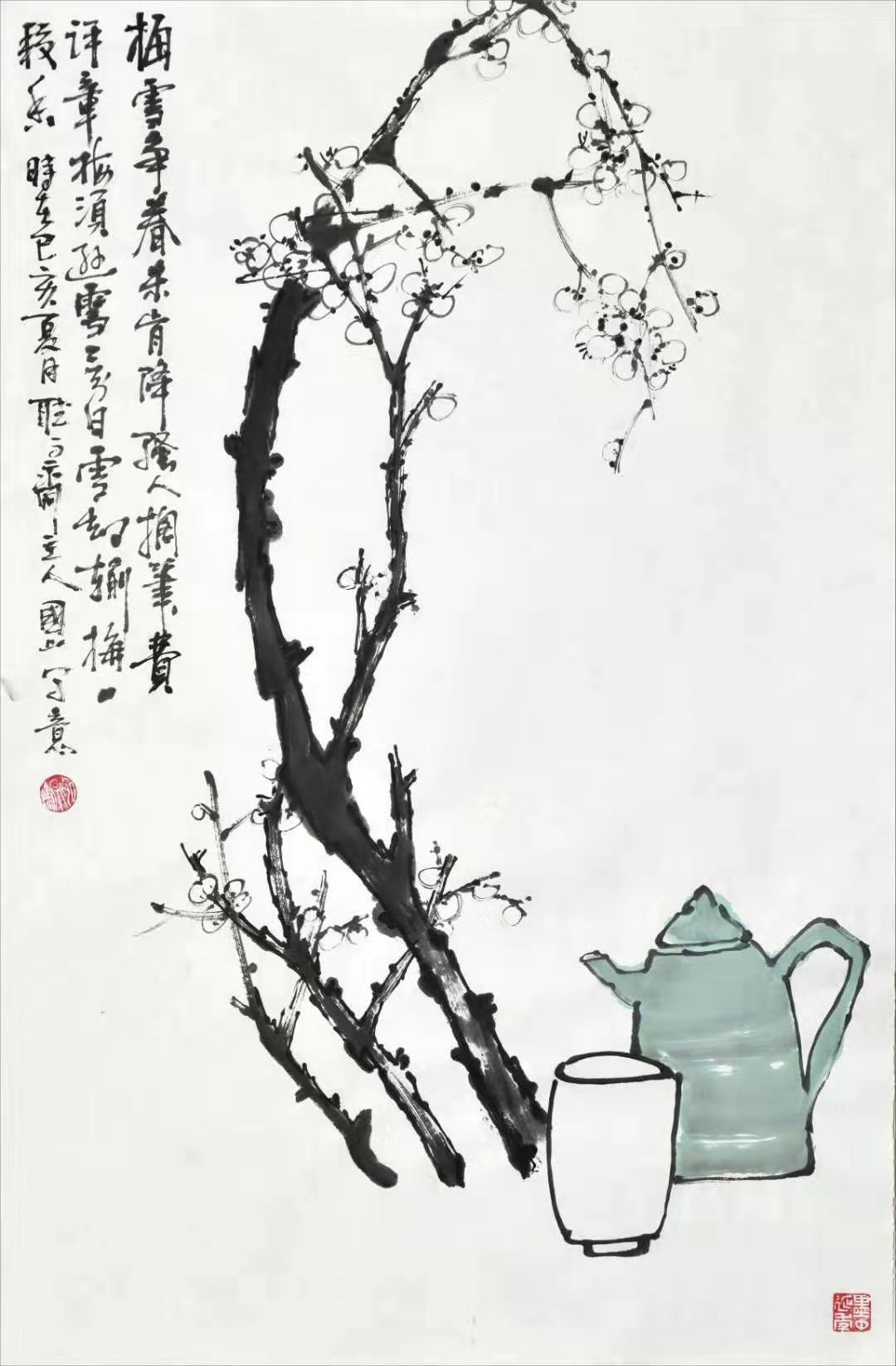 中国画名家画家王国山花鸟画欣赏