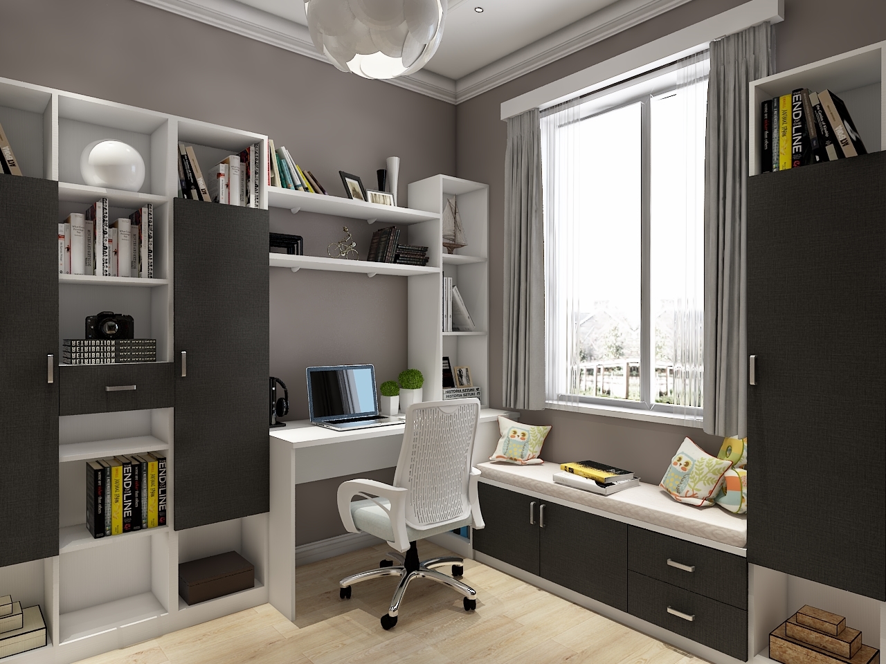 这才叫做男人的书房