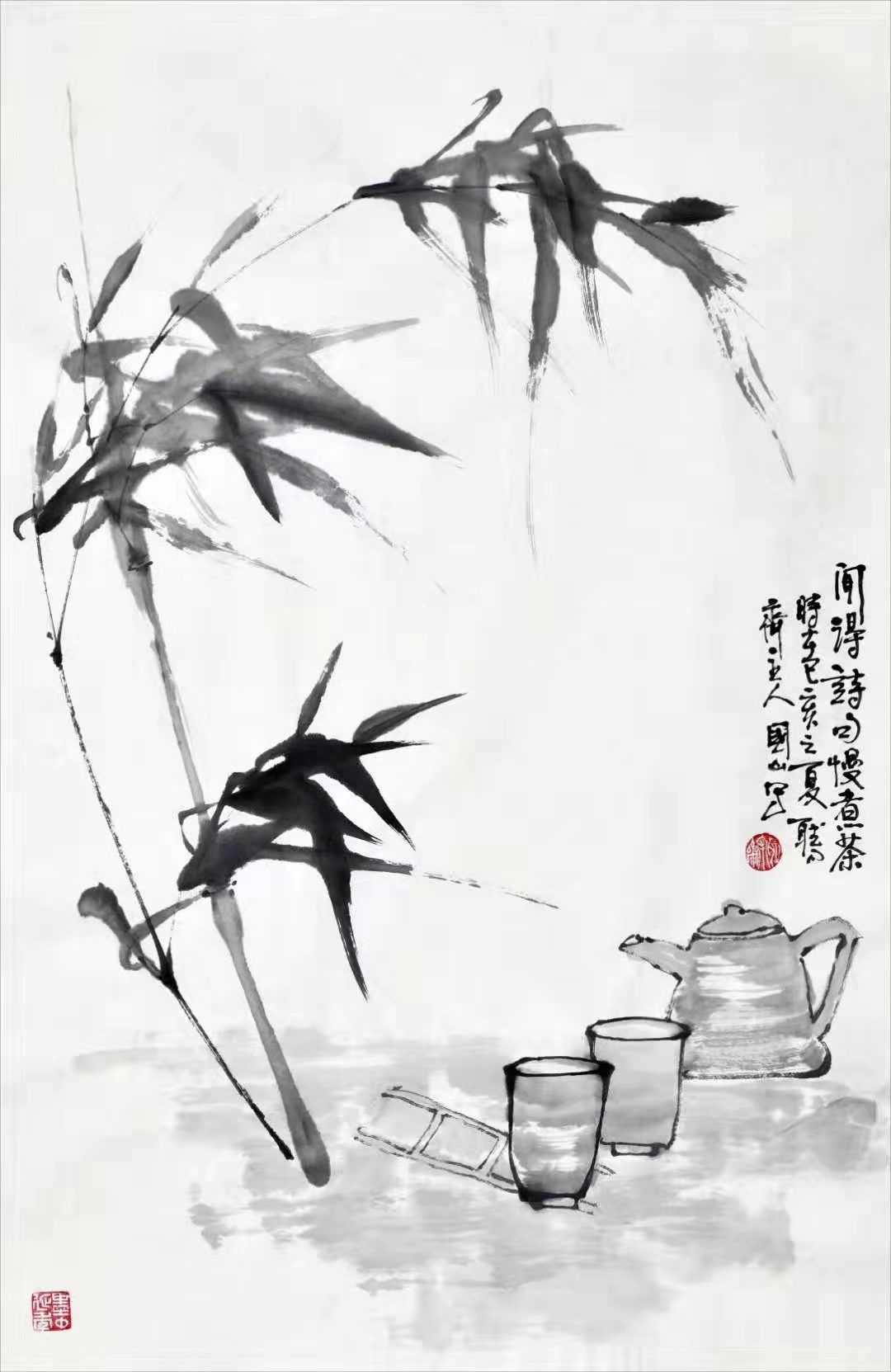 中国画名家——画家王国山花鸟画欣赏_作品