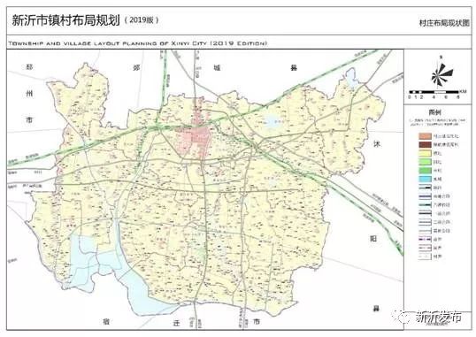 新沂市各乡镇地图图片