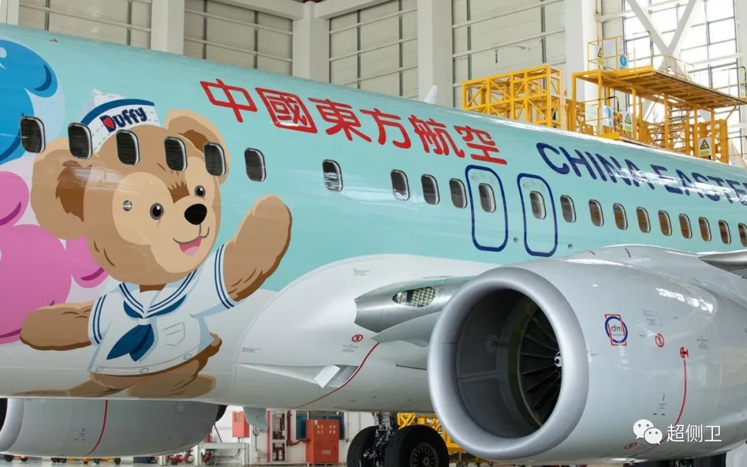 东航迪士尼彩绘客机达菲联萌号首航体验