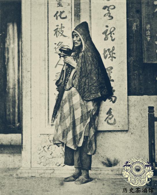 原创一组真实的清末和尚老照片图一是老和尚与尼姑图八打扮像唐僧