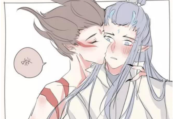 哪吒偷亲敖丙,还故意骗他,看到敖丙的反应,网友:高能撒糖_朋友