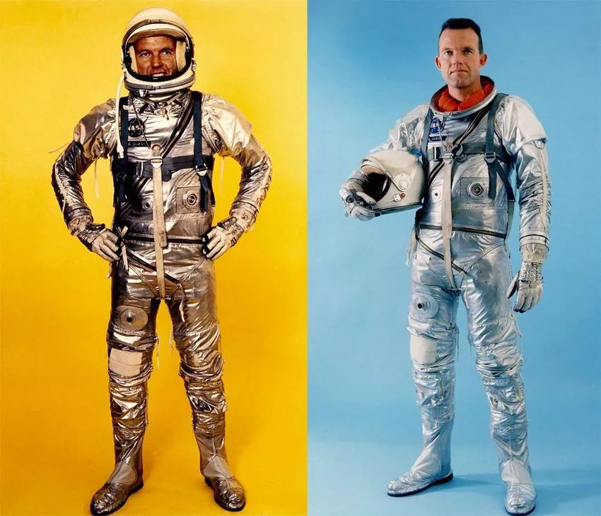 同一时期,美国太空第一人(世界上是第二位)——水星计划宇航员alan