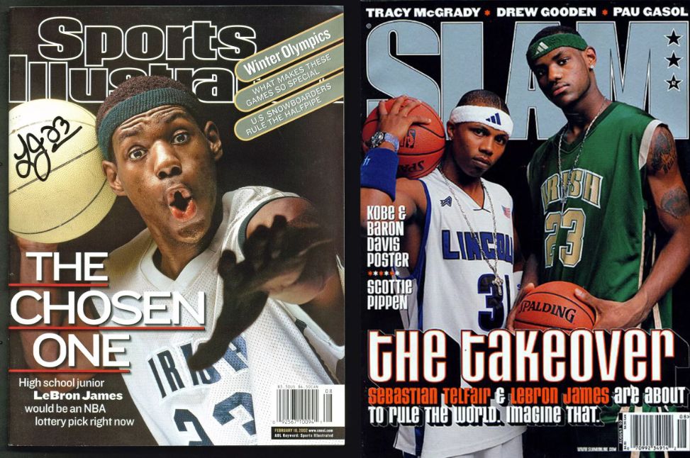 詹姆斯高中五虎时隔多年再相聚高中四年只输6场球