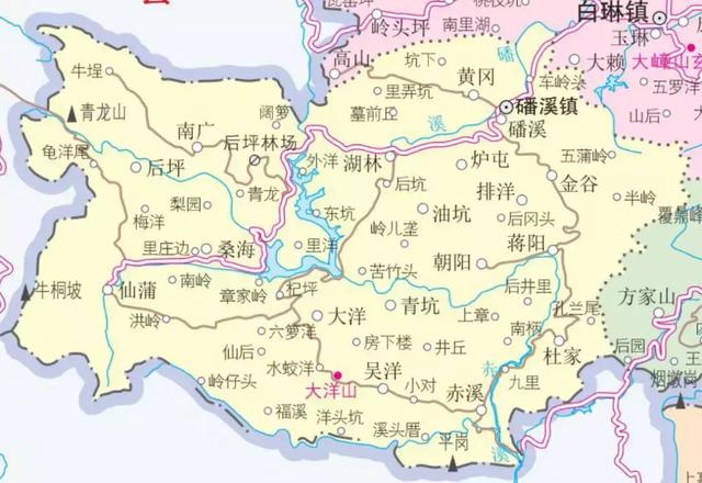 福鼎管阳镇地图图片