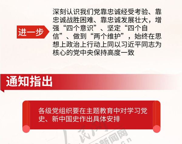 微团课图解不忘初心牢记使命主题教育中如何学习党史新中国史