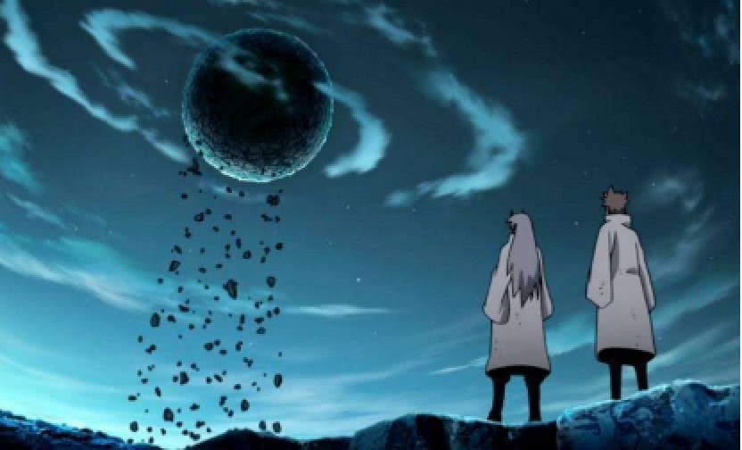 火影忍者动霸tua的地爆天星威力超仙术大筒木也怂