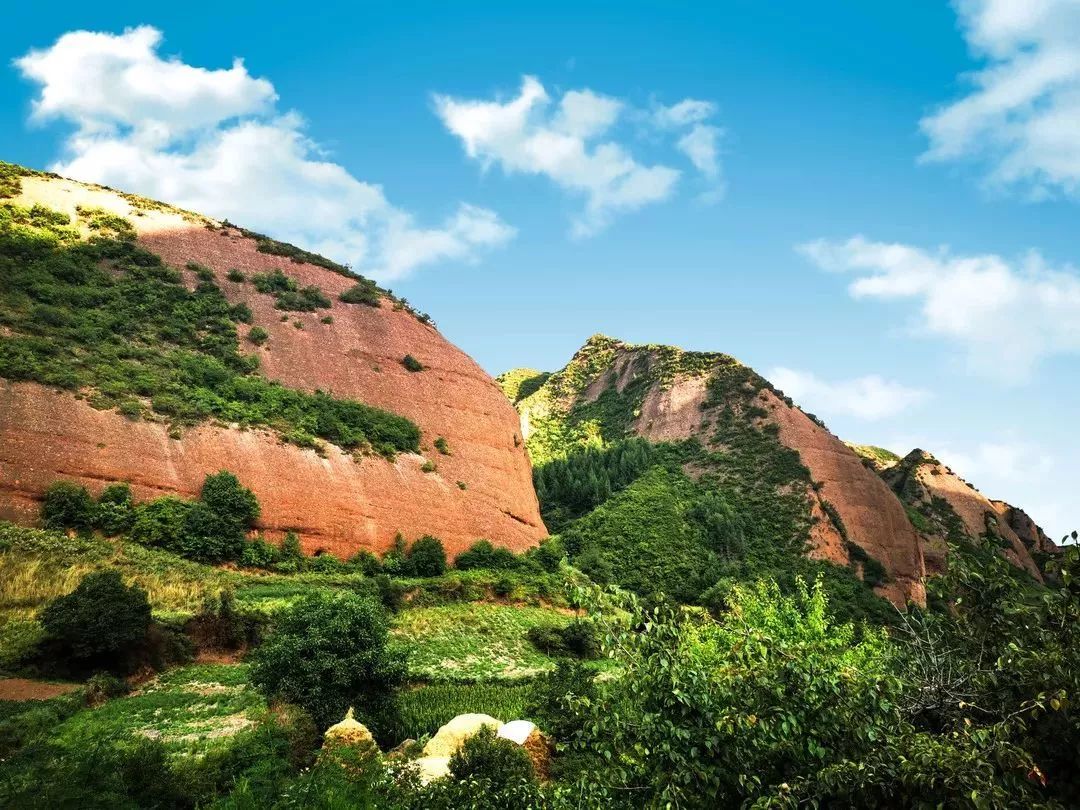 真美啊漳县九居谷地质生态文明体验村值得一游