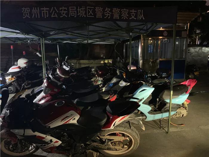 贺州鬼火改装摩托车重现街头这次他们真的惨了