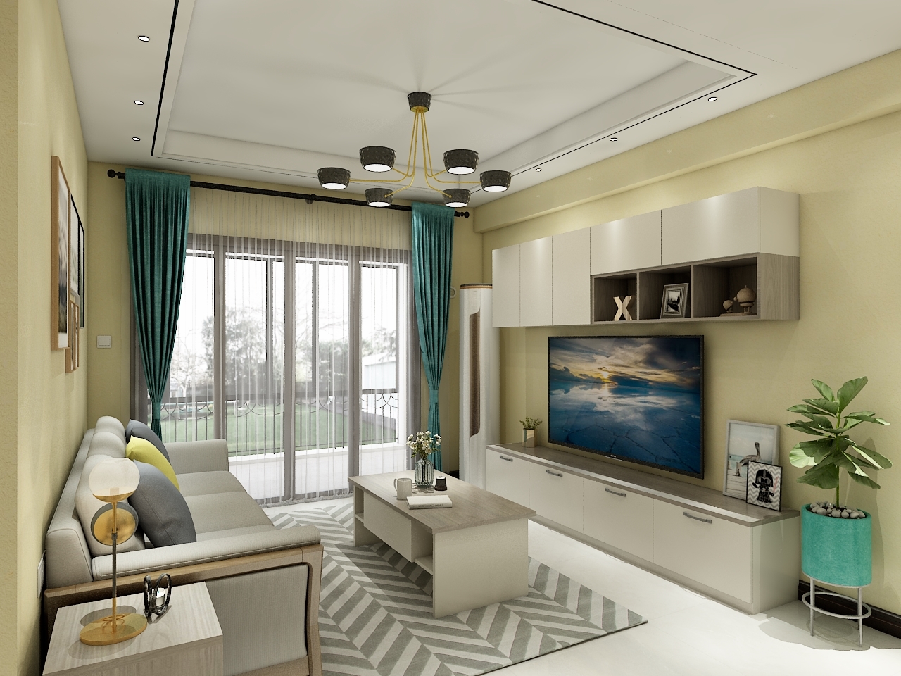 82㎡三房两厅全屋定制邻居看了都说好