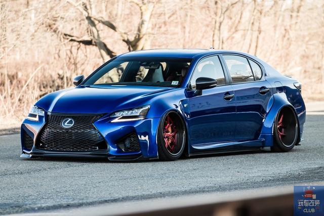 一辆"巡回展览""超豪华改装"的雷克萨斯gs f sport!