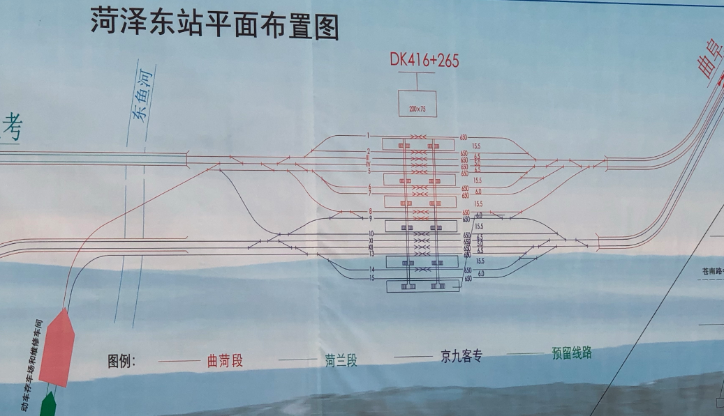 济南站站台分布图图片