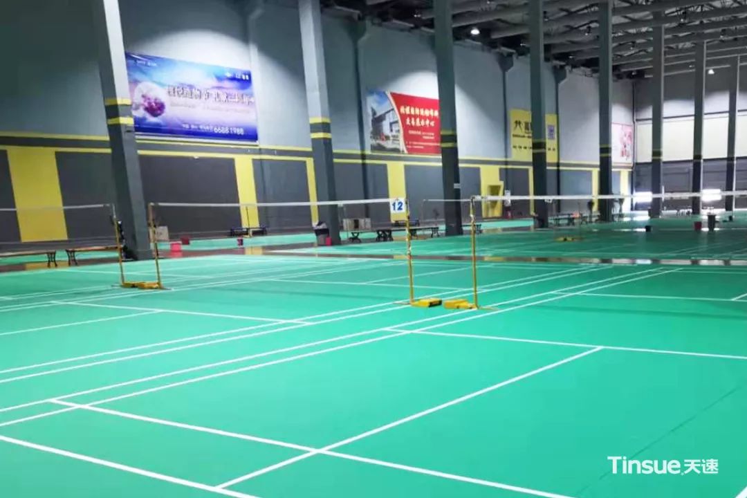 变形记张槎体育中心羽毛球馆华丽转身