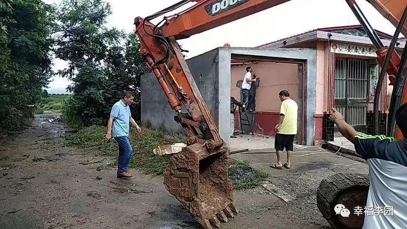 直击现场平度李园6个村108处违建被拆除