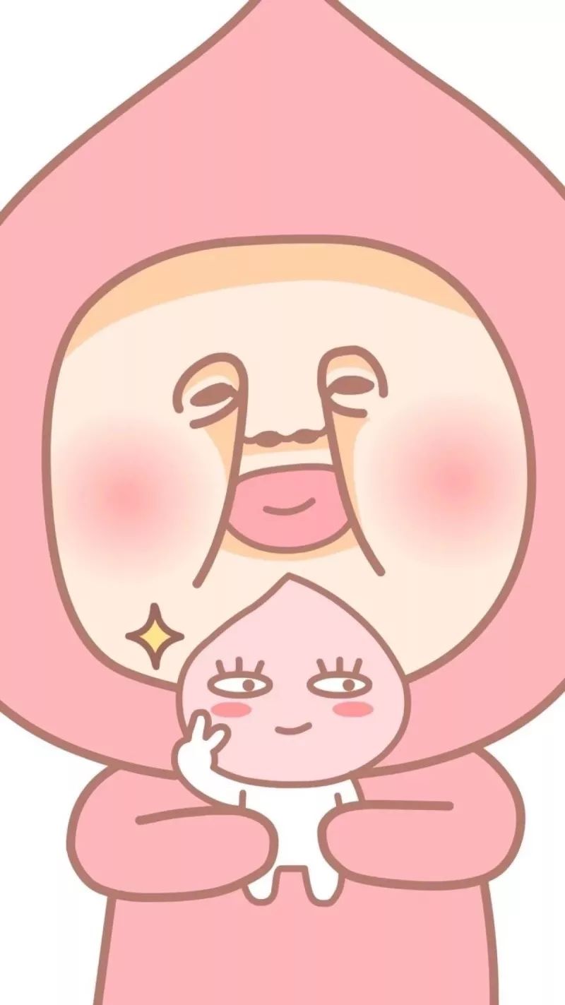 见过这么可爱的屁桃壁纸吗