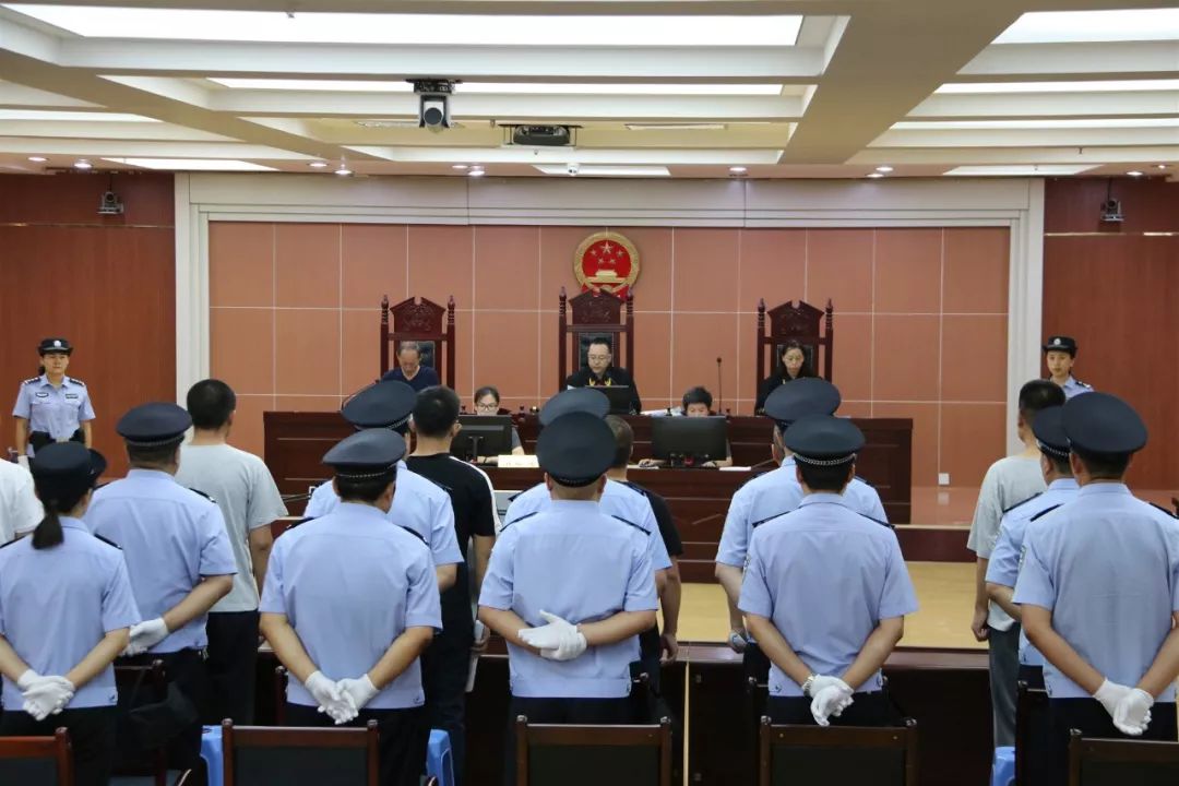 李延明等 8名被告人涉恶势力犯罪案件开庭审理