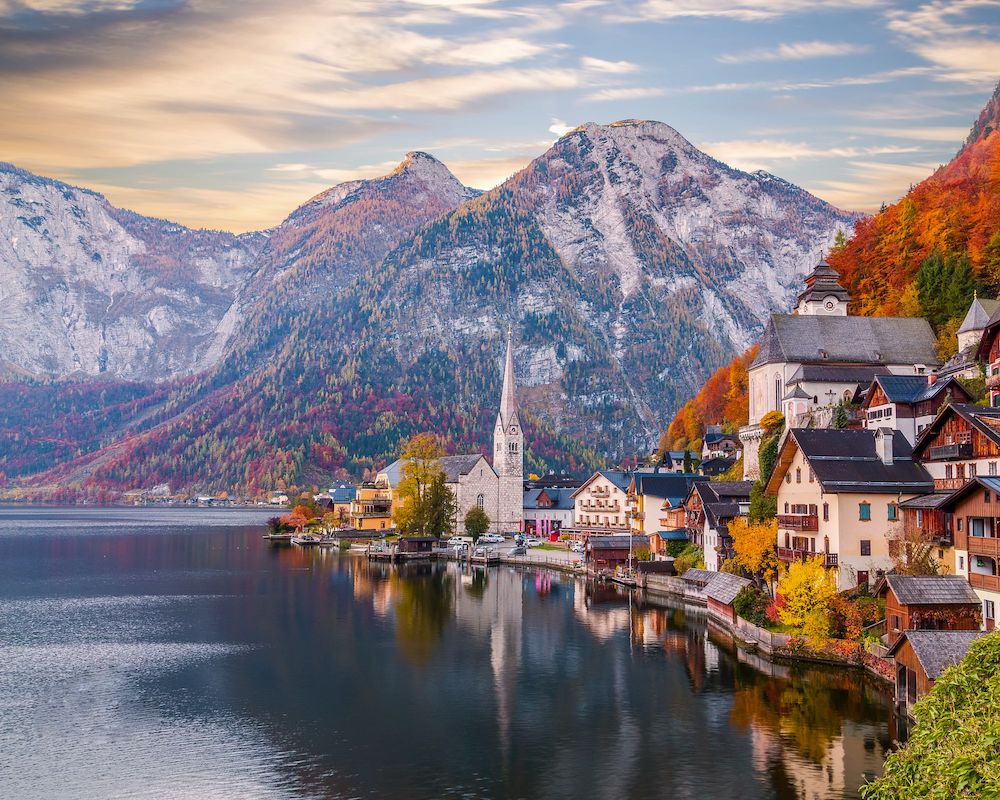 奥地利天堂小镇即将限流再不去就来不及了