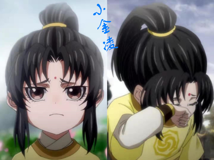 原创魔道众人的小时候羡羡怕狗惹人怜江澄嘟嘴超萌师姐真好