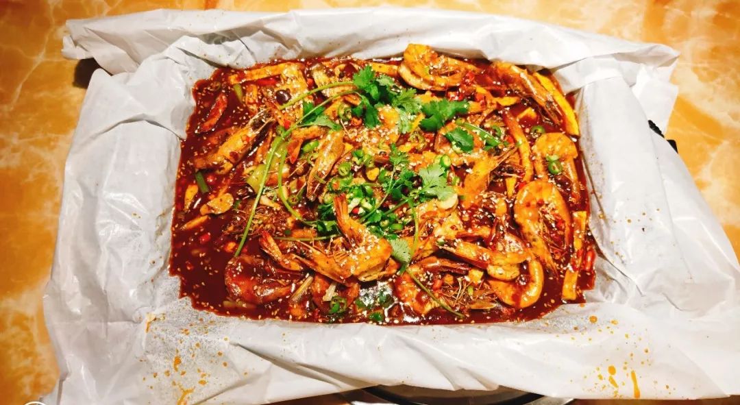 三门峡王婆纸包虾:49.