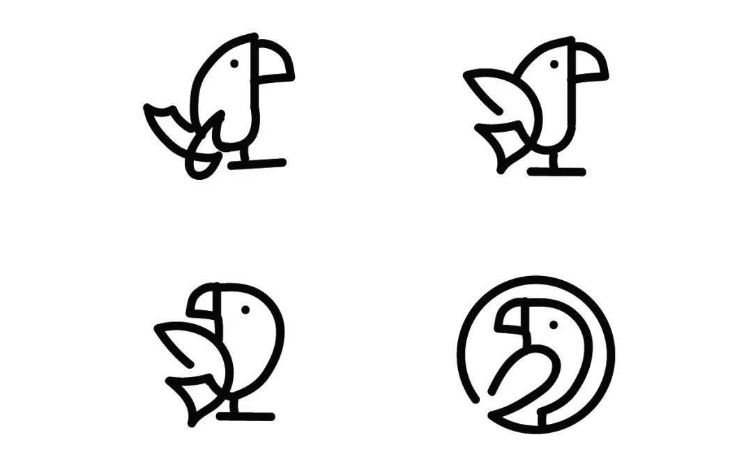 设计学堂6个案例实操学会动物logo