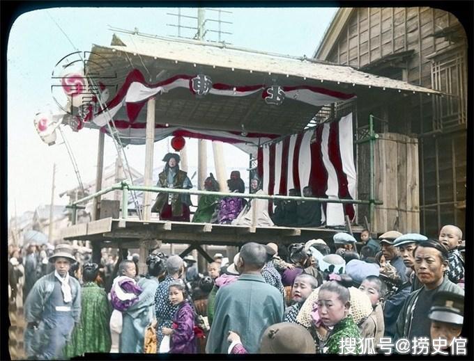 日本昭和时期老照片和平环境下百姓喜气洋洋过年节