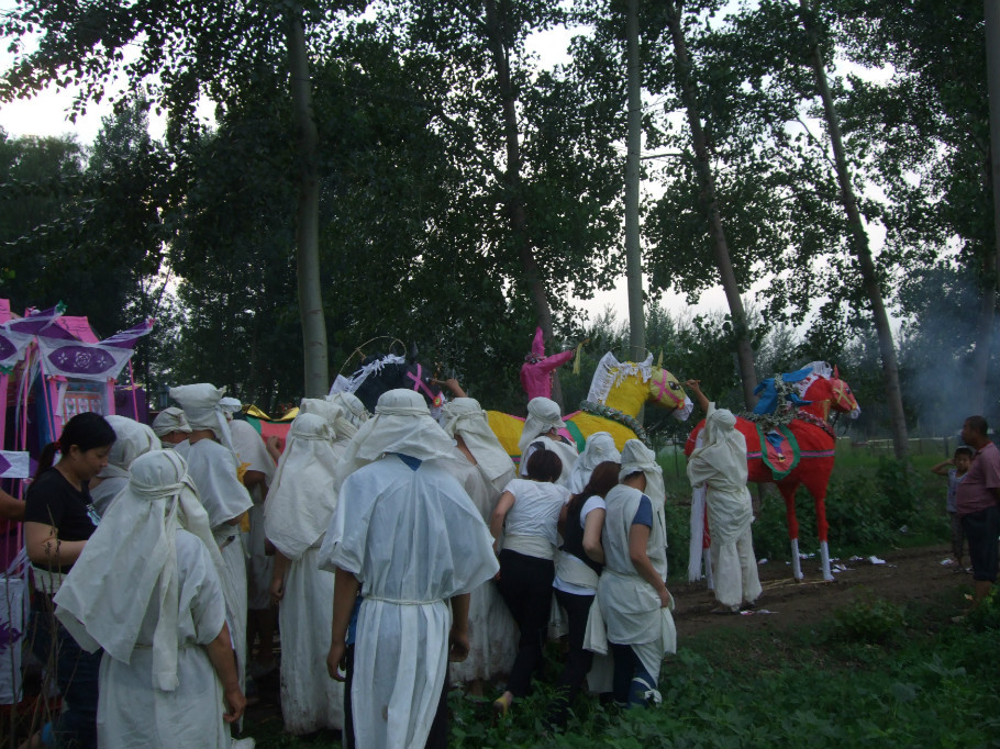 河北保定葬礼,葬礼办得极其隆重