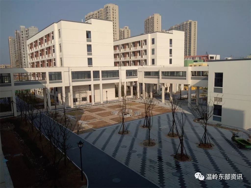 温岭三中东部校区进入设备安装调试阶段