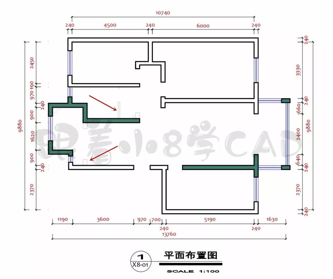 cad底圖淡顯處理訣竅及圖紙對比