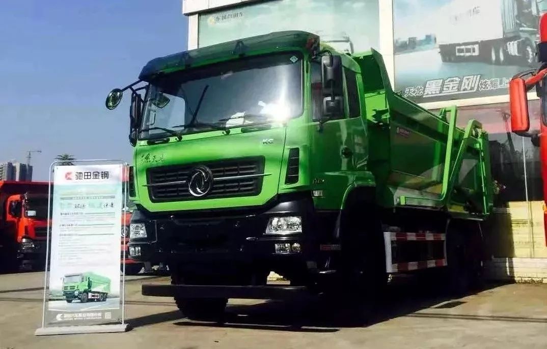 东风天龙kc助力绿色达州