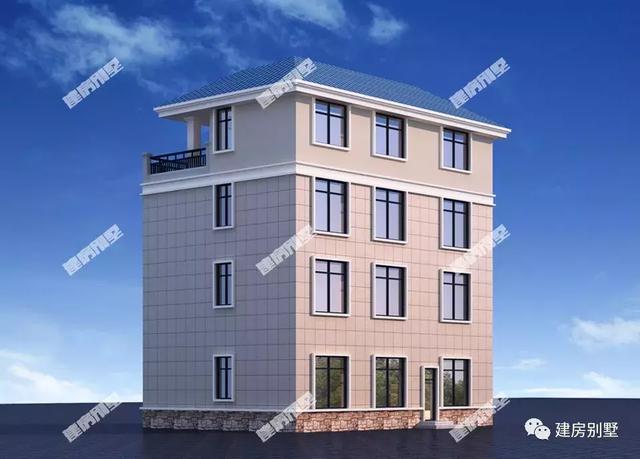 干净漂亮的四层农村自建房这房子建好将是村里的新地标