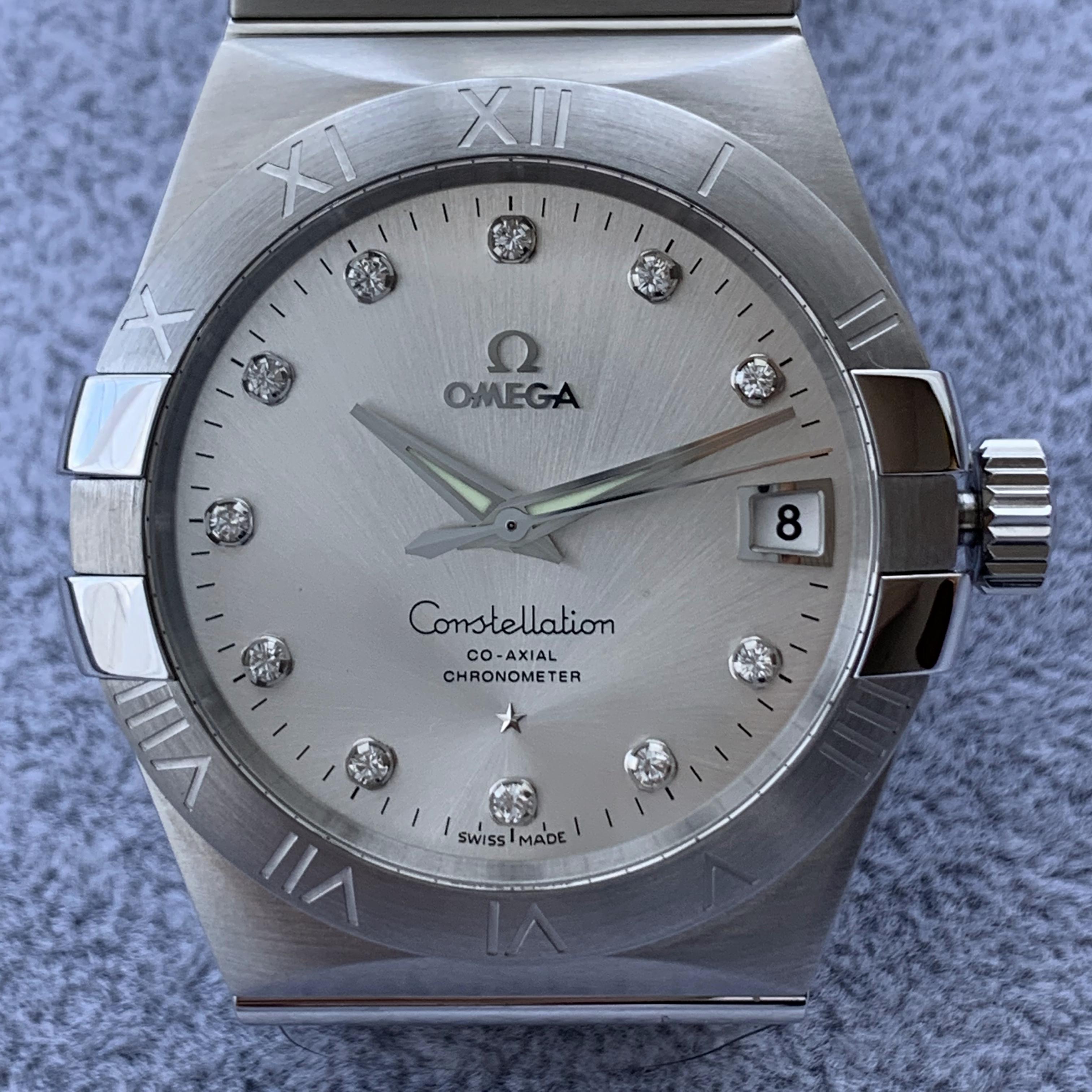 优雅典范欧米茄星座系列男士腕表8500机芯38毫米