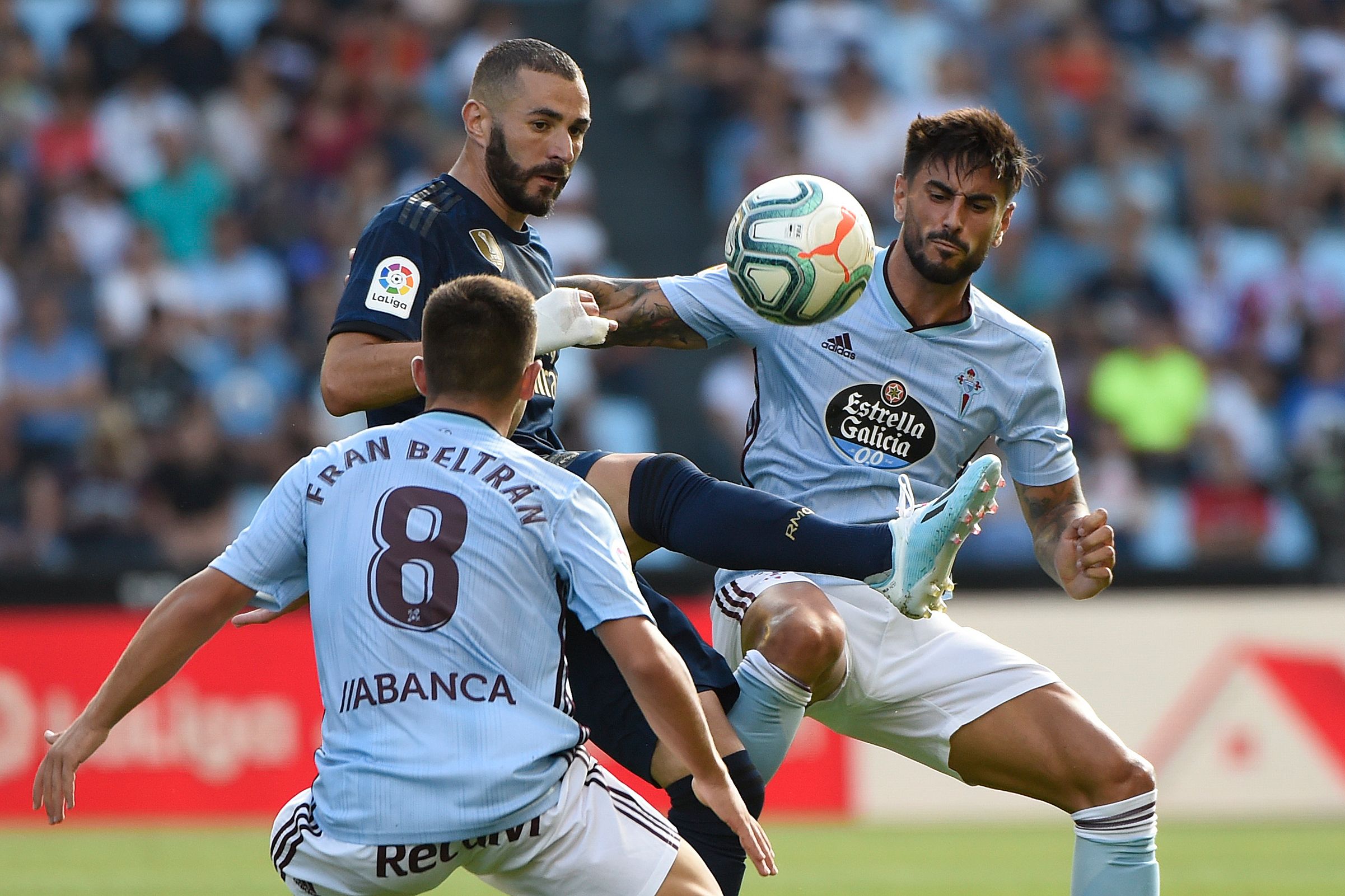 足球西甲首轮皇马胜塞尔塔取得开门红