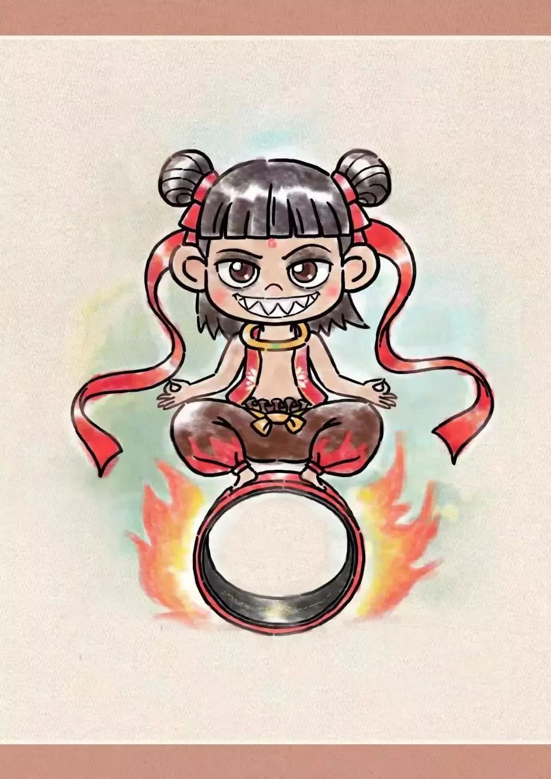 这部电影里还藏着一个瑜伽人才知道的宝藏当魔丸在第二次开启乾坤圈