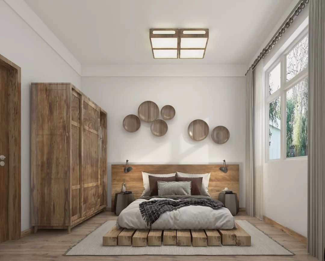 案例分享熙雅花园新中式简约民宿风格