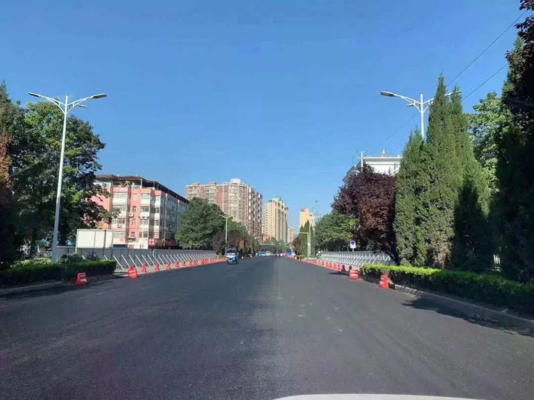 靈寶五龍路部分路段恢復通車,緩解擁堵狀況