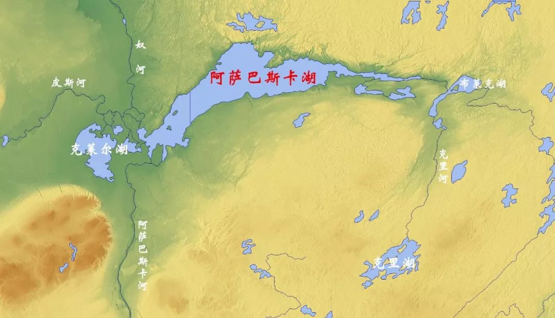 地形图看北美洲主要湖泊世界级大型淡水湖星罗棋布