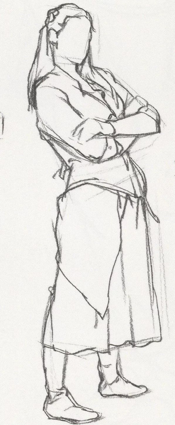 单人速写基础之起形抓形超强干货请收藏