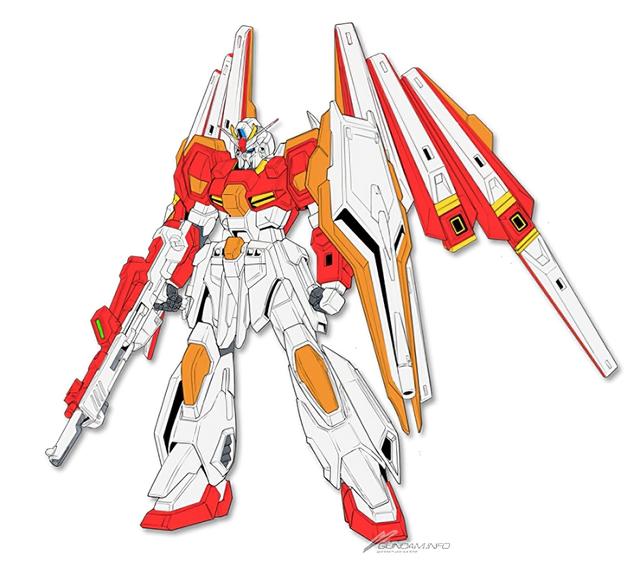 是他应邀测试新粒子的时候,在争夺高达上追加了牛高达的要素后的新