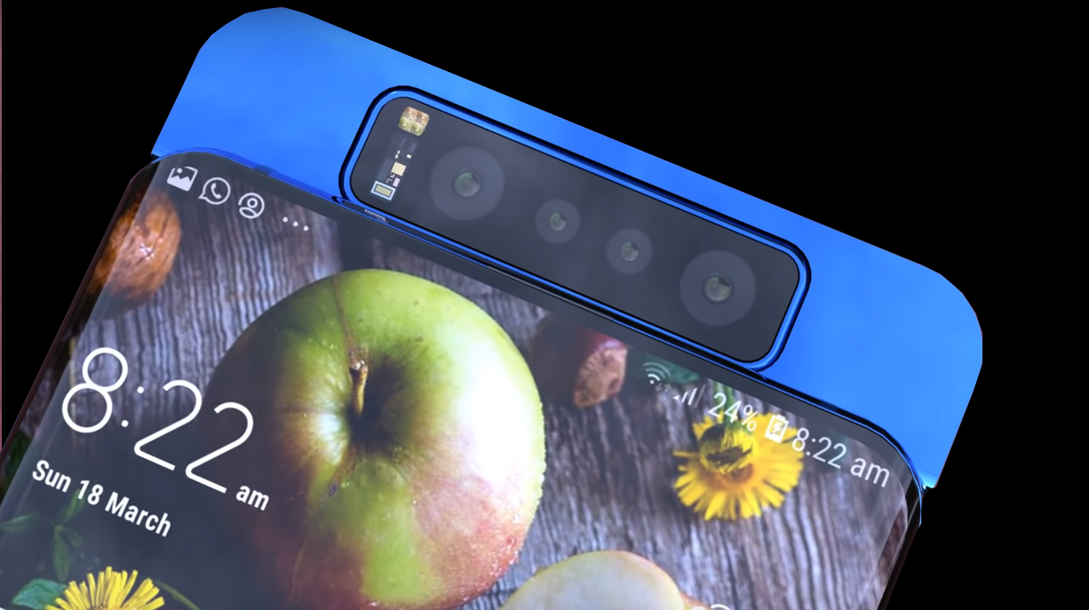 原创三星5g概念新机猎户座9825自研5g网4000毫安这才是三星实力