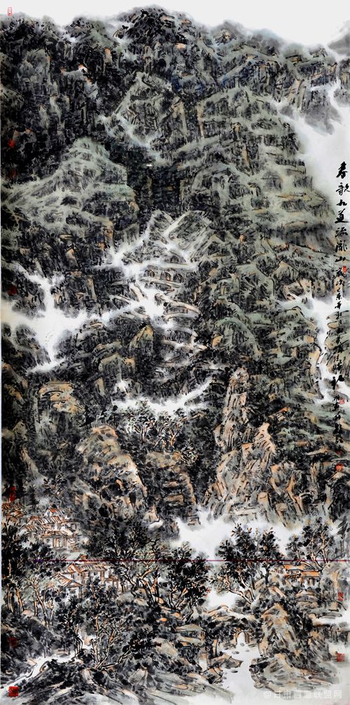 段新明受邀参加拥抱新时代开启新征程百名画家邀请展