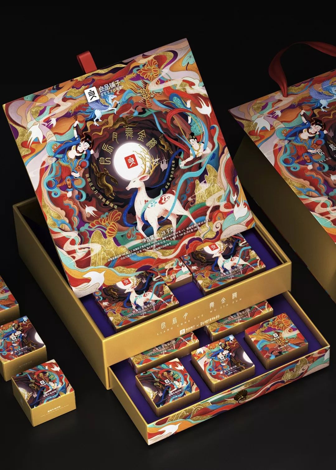 潘虎又出新作美出天际的中秋月饼礼盒设计