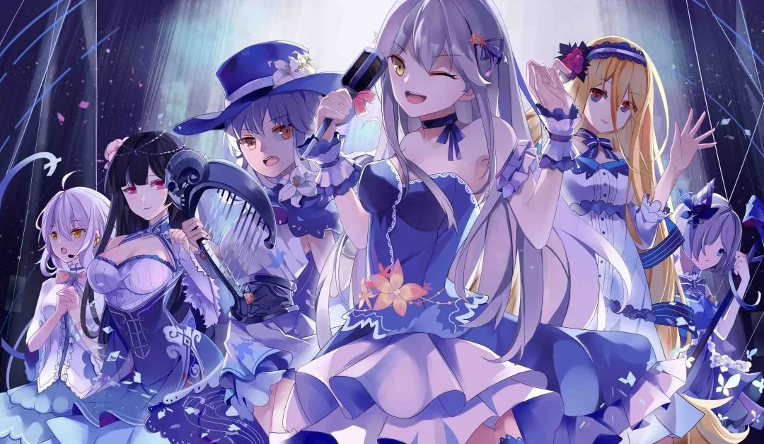 小柒紫色的配色太戳本小姐的少女心啦