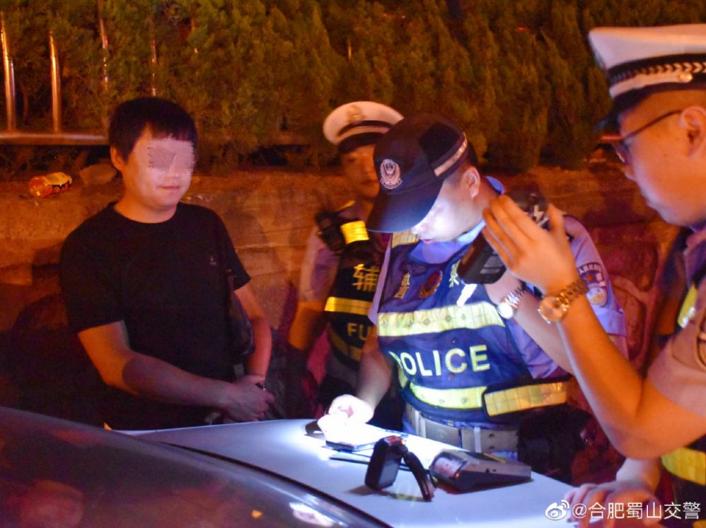 昨夜合肥交警大行动全城多车被查45人被抓